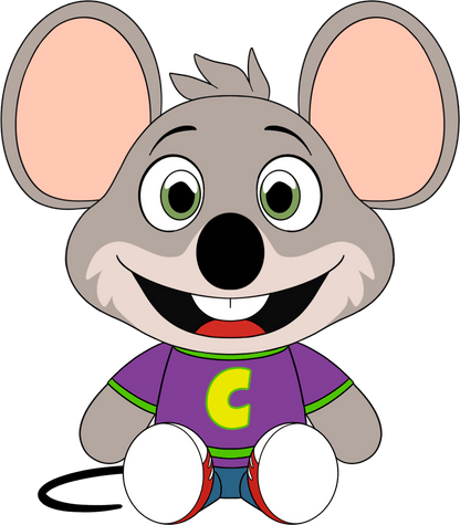 Modern Chuck E. Cheese Plush (9in)
