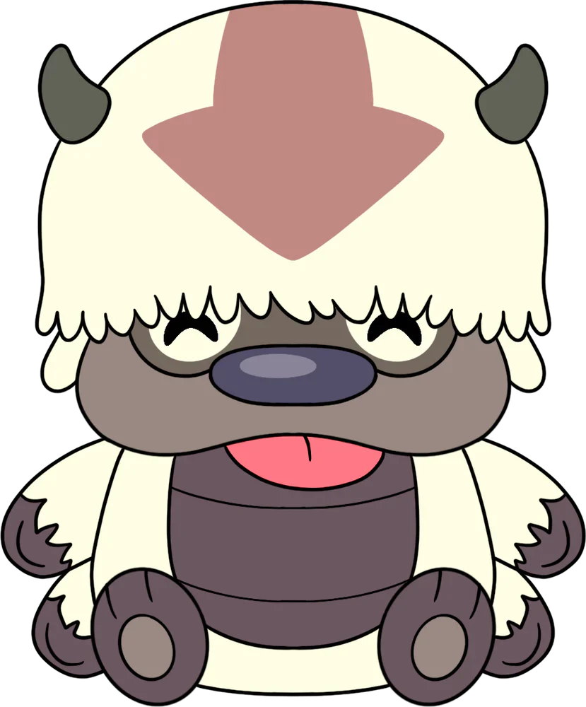 Appa Blep Stickie Plush