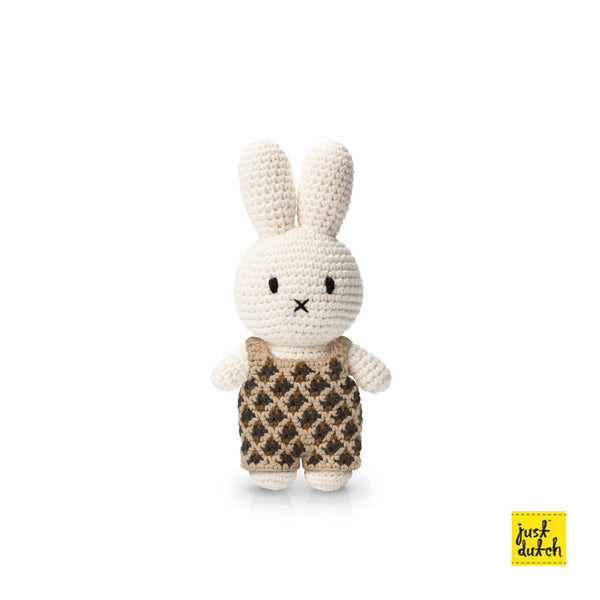 Miffy the Rabbit Crochet Plush - Multicolored Overalls