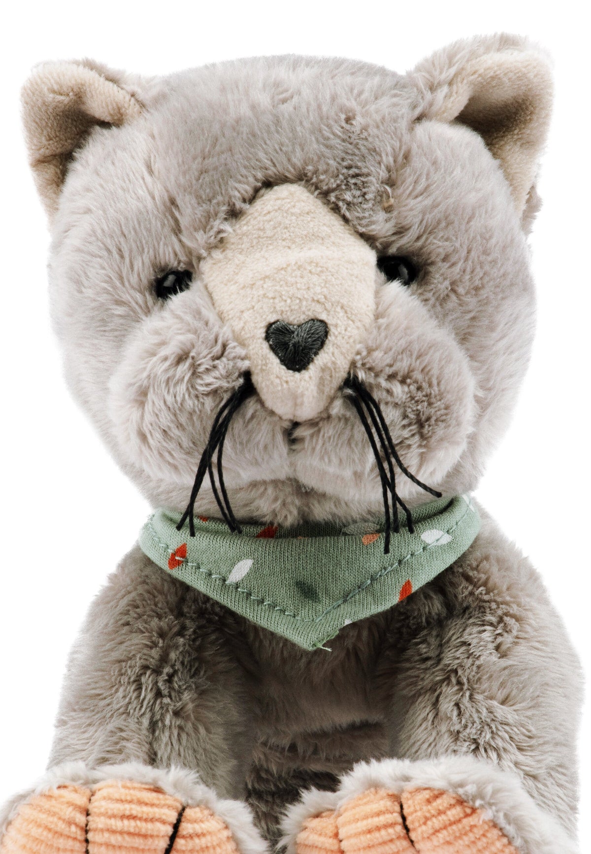 Peluche Chat Lilly M avec hochet - 20 cm – vue 4
