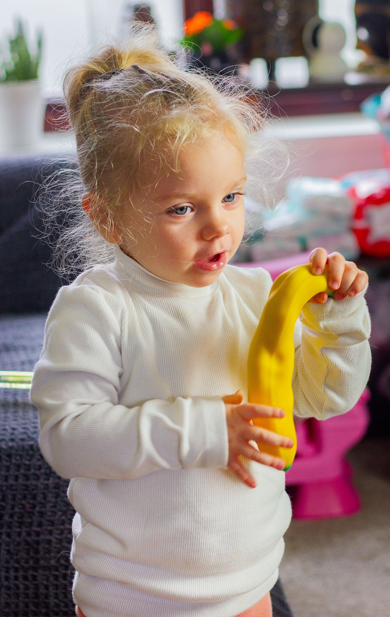 JOUET ANTI-STRESS BANANE