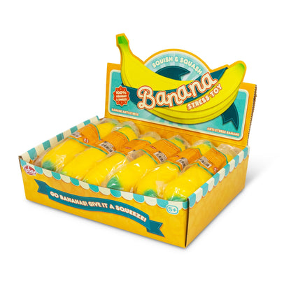 JOUET ANTI-STRESS BANANE