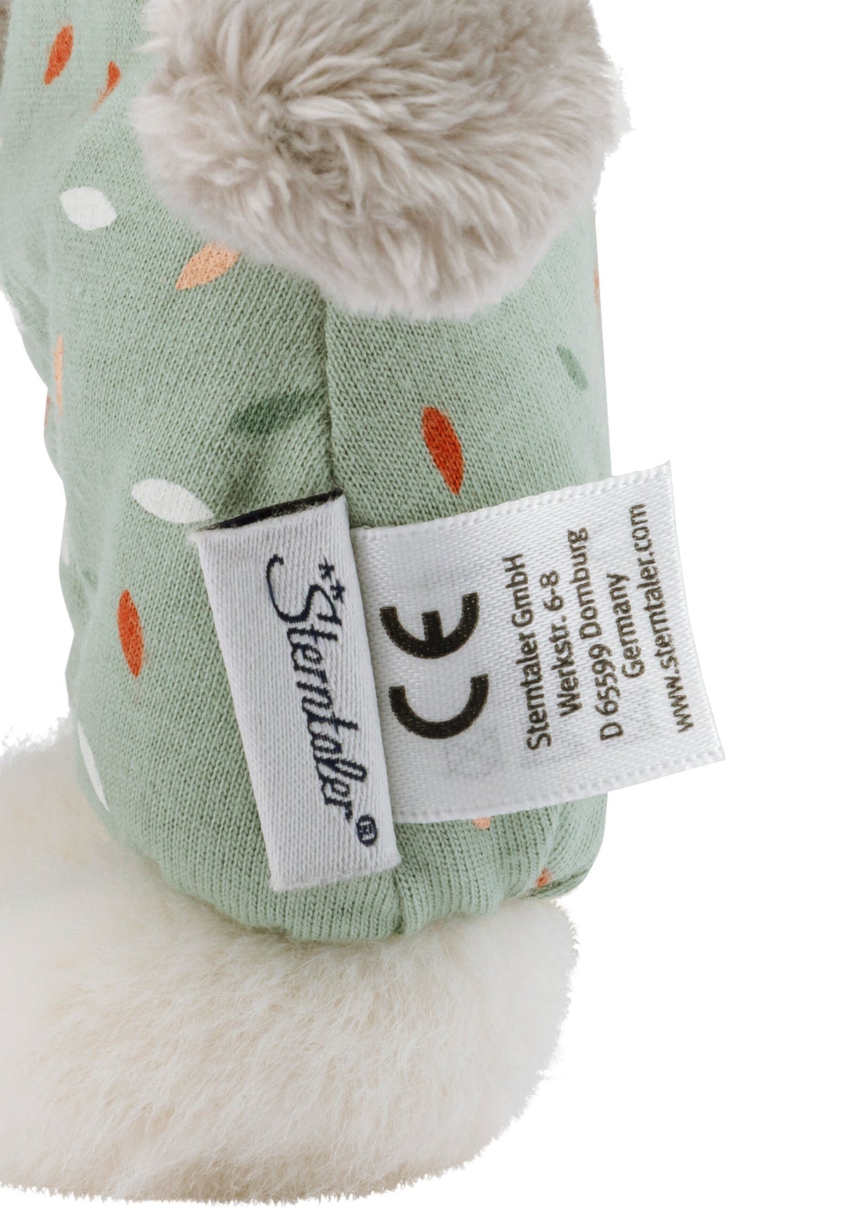 Peluche Chat Lilly S avec hochet - 16 cm – vue 3