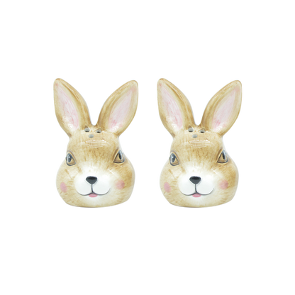 Salt and Pepper Bunny Heads