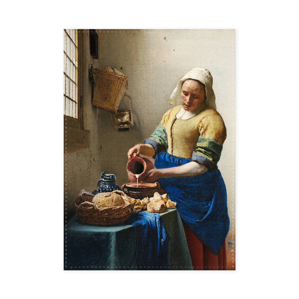 Dish Towel Johannes Vermeer, The Milkmaid