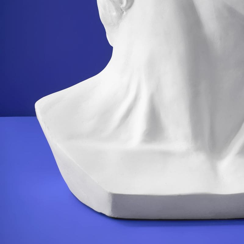 David side table, Magnesia White, 53 x 46 x 53 cm