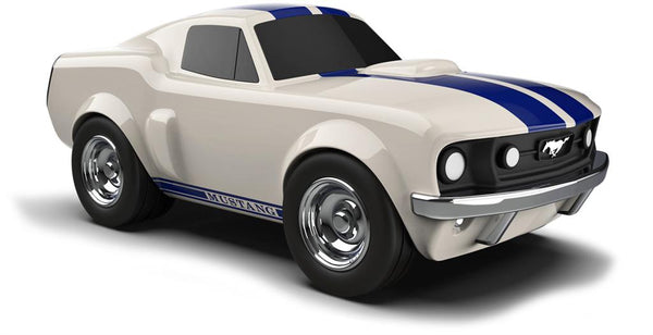 Ivory White Ford Mustang Car - Baghera