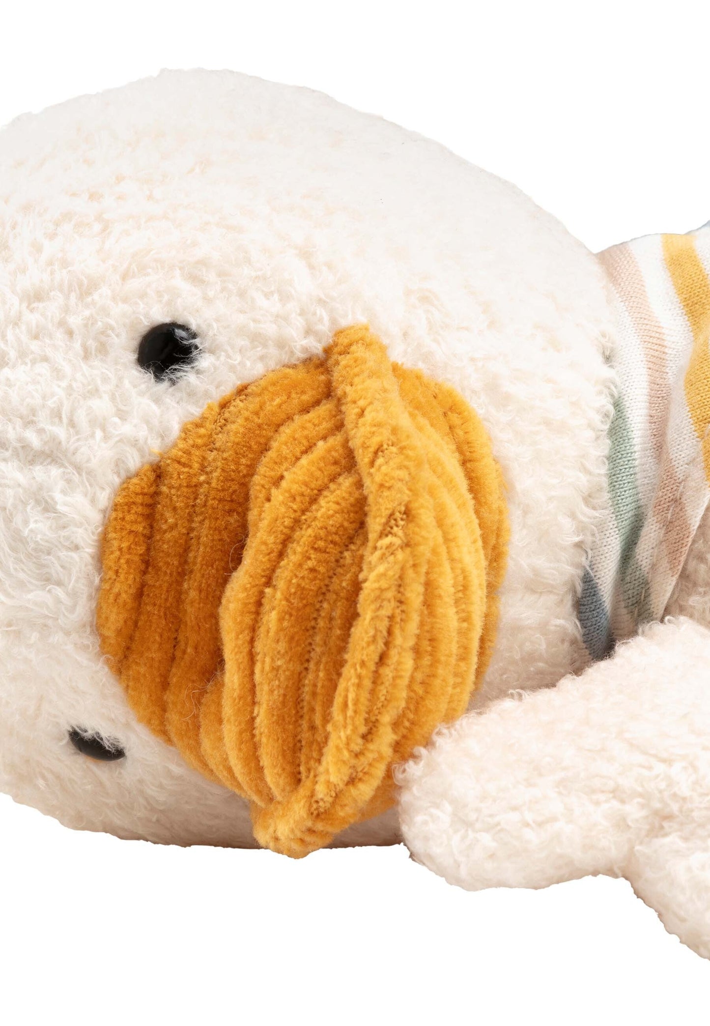 Sound-emitting sleep aid plush duck