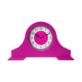 Horloge - Pendule de Cheminée - Rose Néon - 36x8,5x20 cm