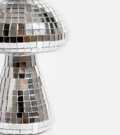 Disco mushroom vase