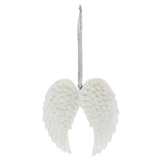 Sequined Angel Wings Hanging Decoration