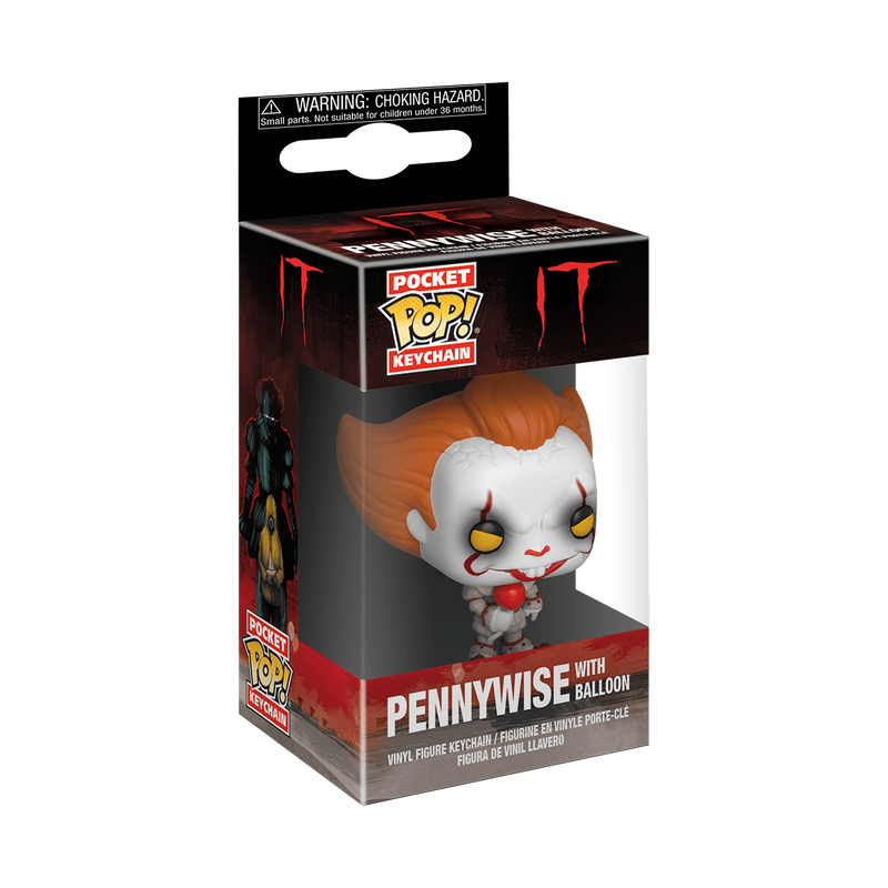 Pop! Keychain Pennywise with Red Balloon 