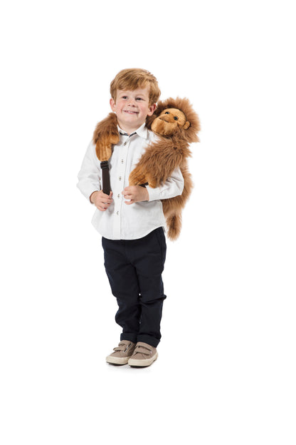 Kinderrugzak met pluche aapje