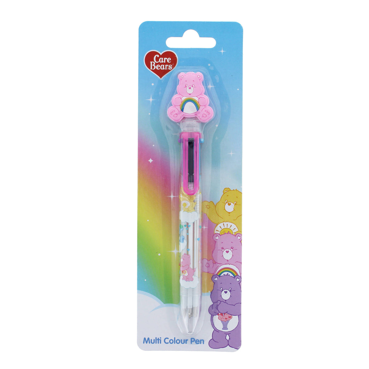 Care Bear Multicolored Pen - Grumpy Bear or Cheer Bear