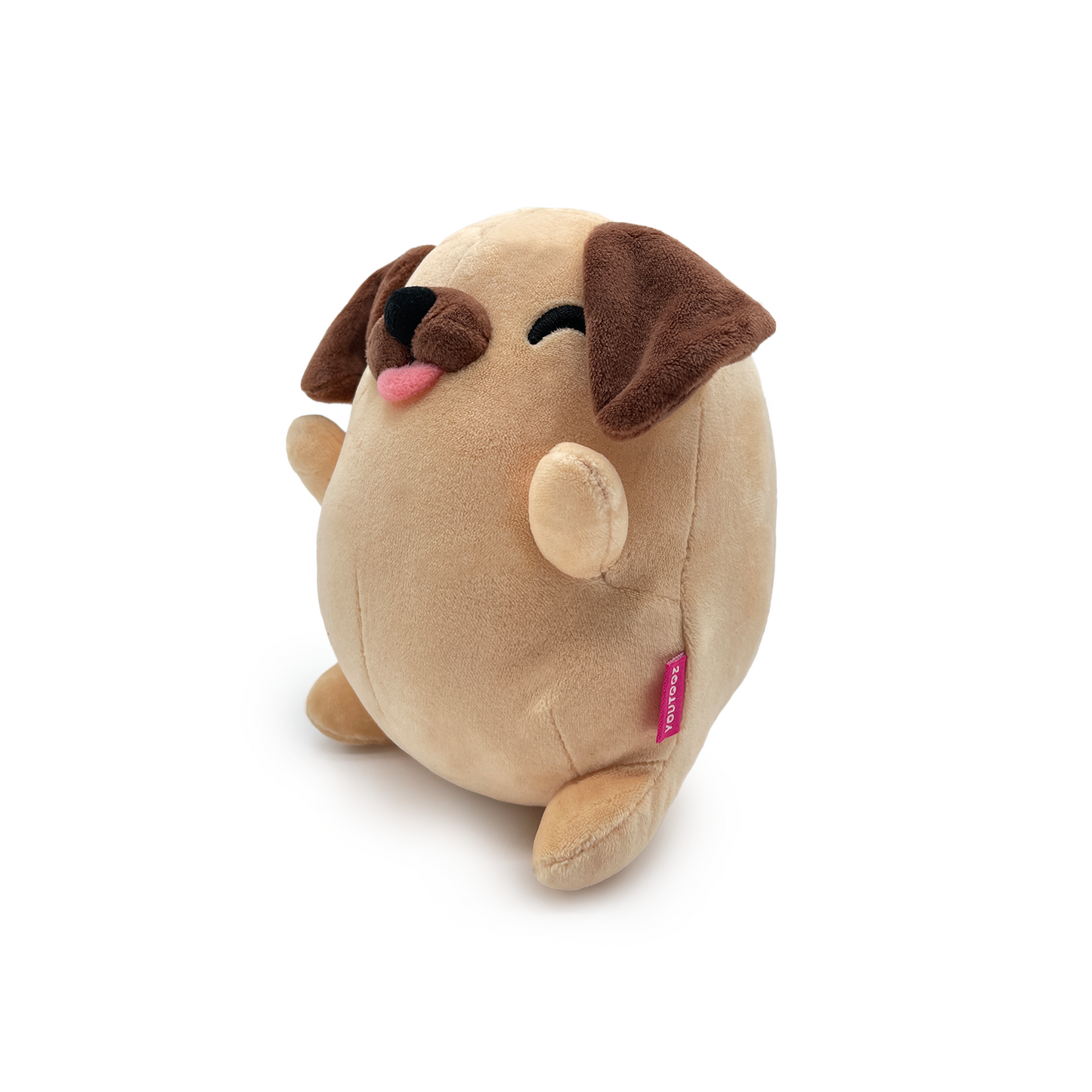 Dude Dans Pug Blep Sticker (6in)