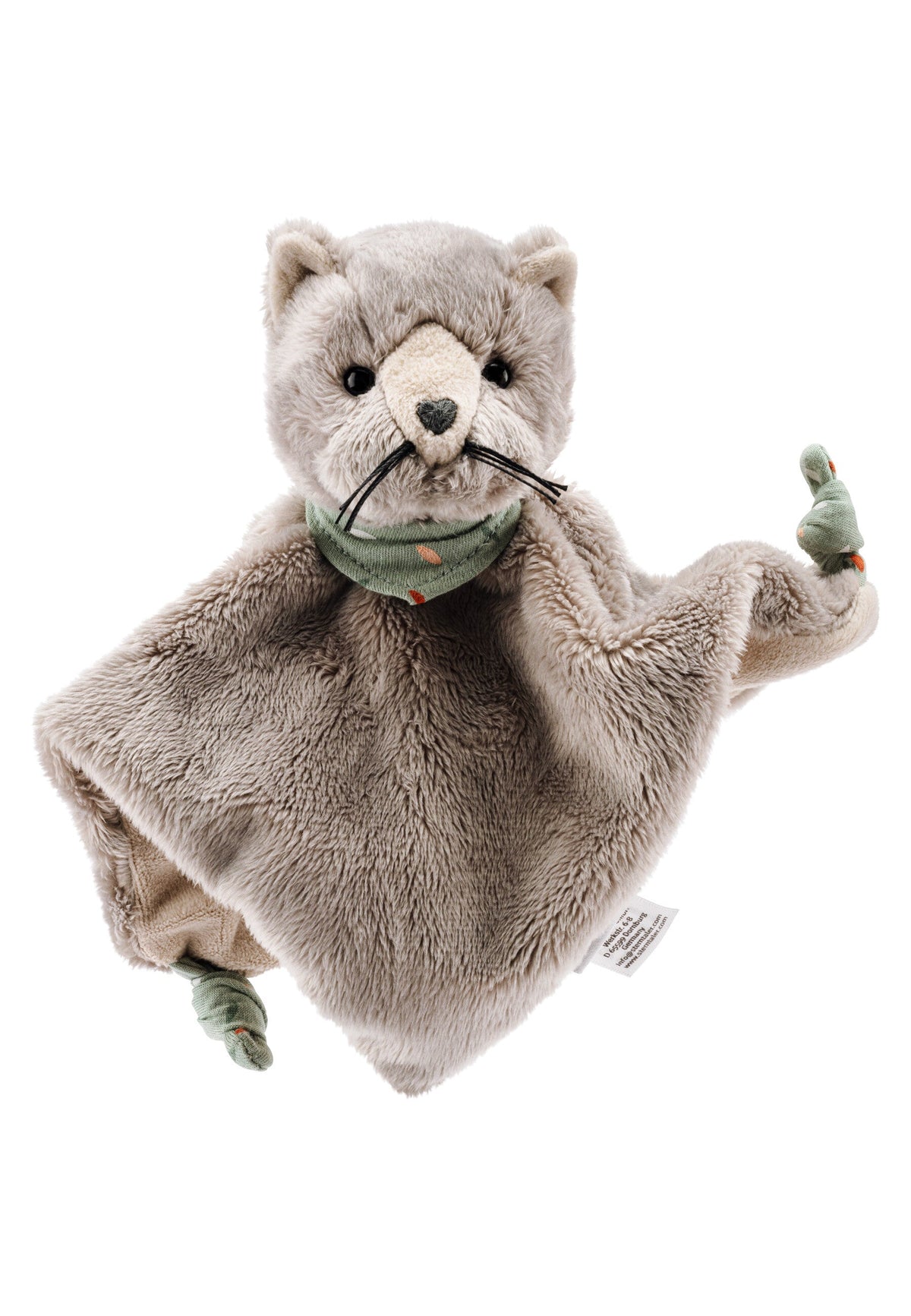 Doudou Chat Lilly S avec hochet - 21 cm – vue 5