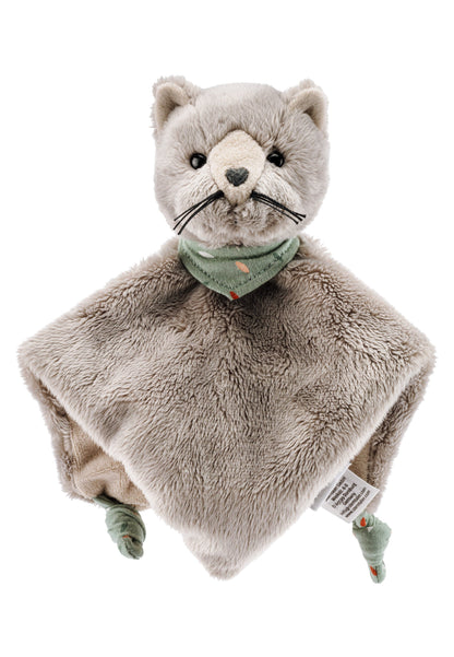 Doudou Chat Lilly S avec hochet - 21 cm