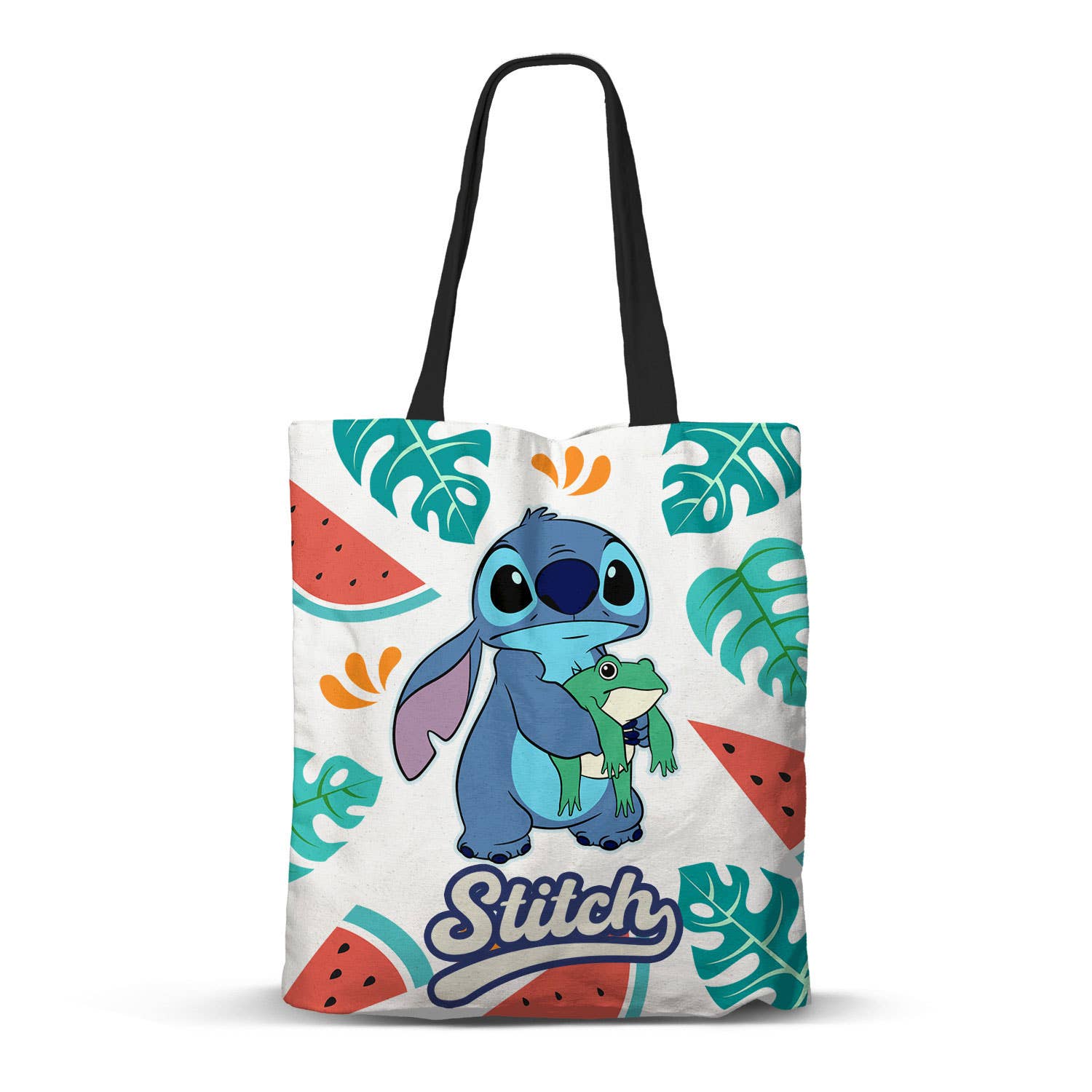 disney lilo et stitch frog sac de courses shopping fan