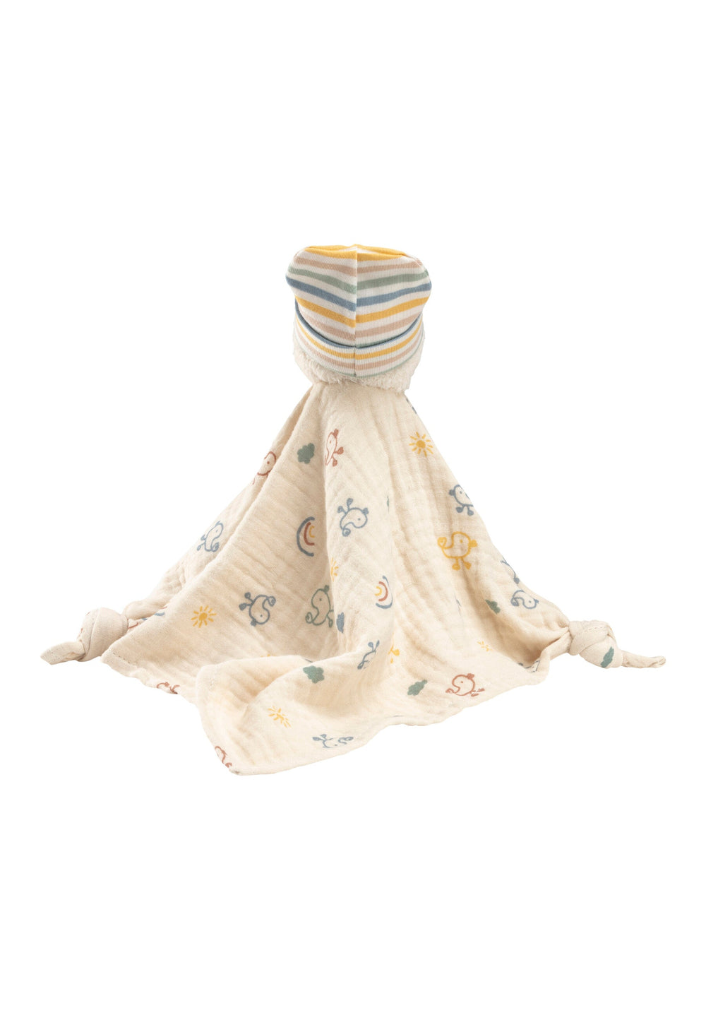Comforter Duck Edda L with a rattle
