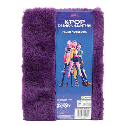 KPop Demon Hunters - Plush Notebook - Huntr/x
