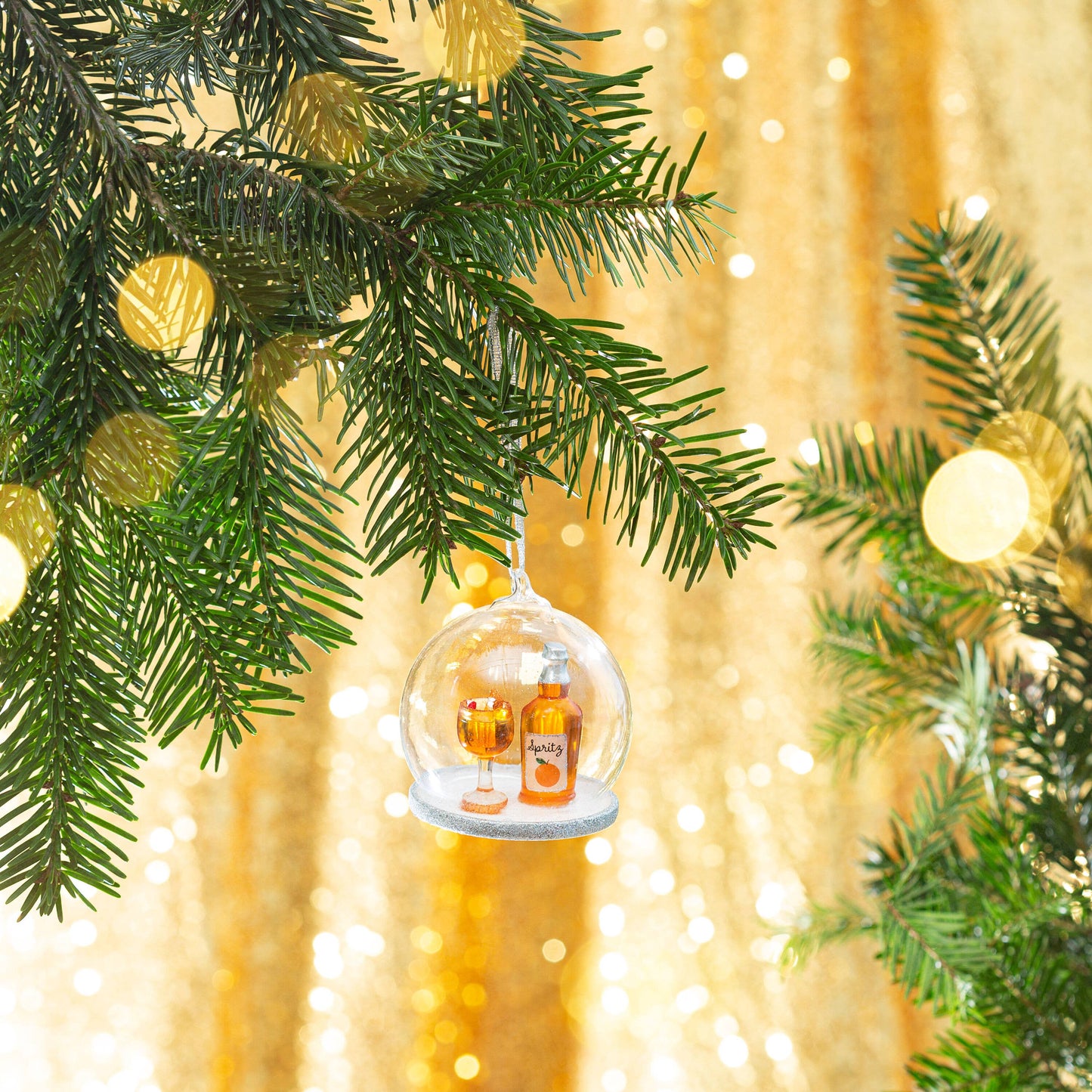 Spritz Dome-Shaped Christmas Bauble
