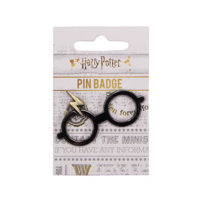 Enamel pin badge - Harry Potter (glasses and scar)