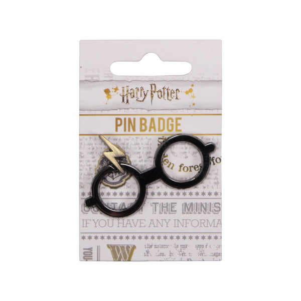 Enamel pin badge - Harry Potter (glasses and scar)