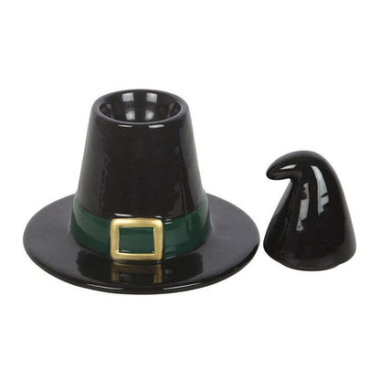 Black witch's hat incense burner for Halloween