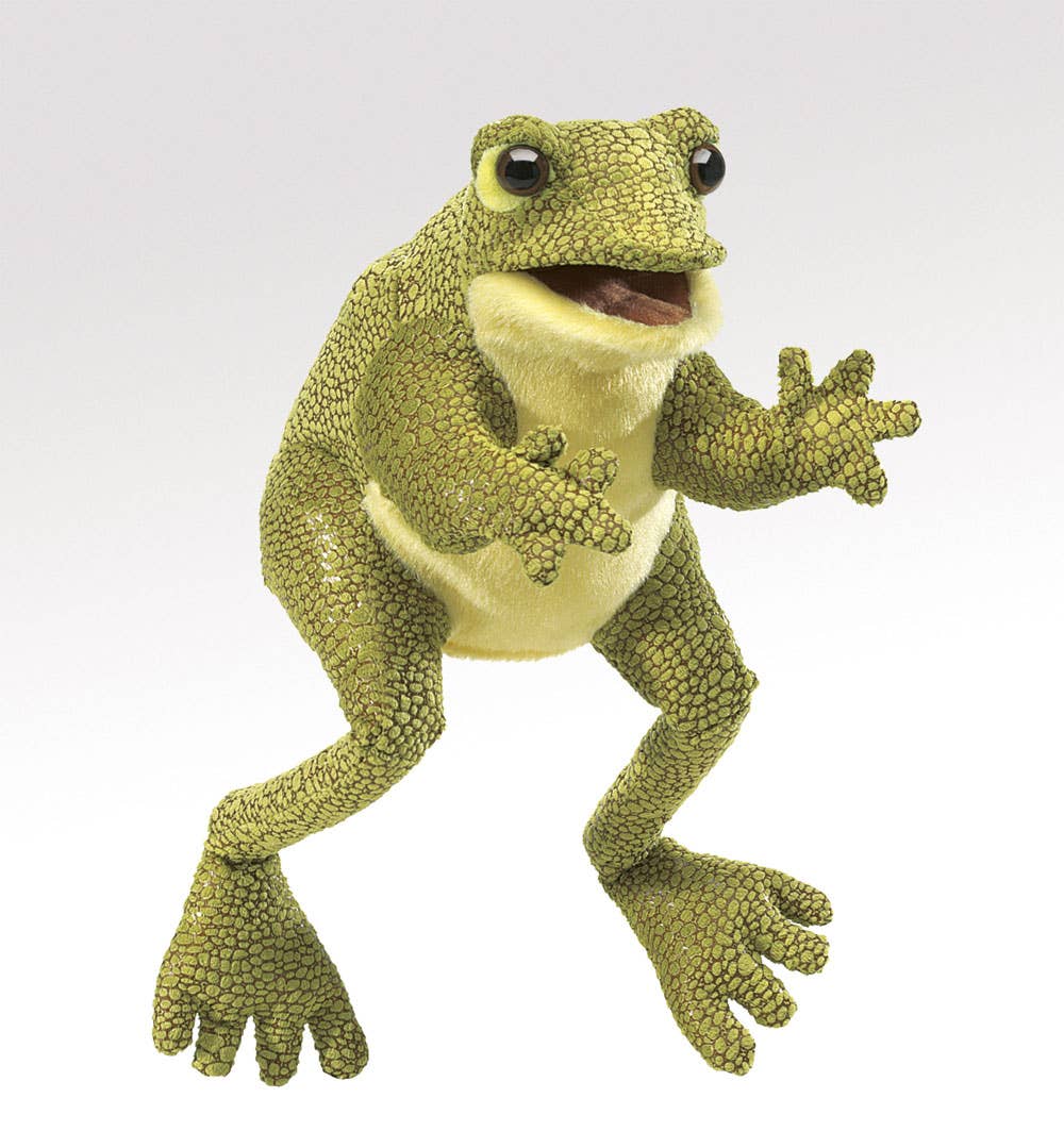 Funny Frog Hand Puppet