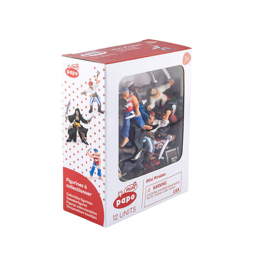 Figurine Mini PLUS Pirates & corsaires, 12 pièces Papo - mini figurine