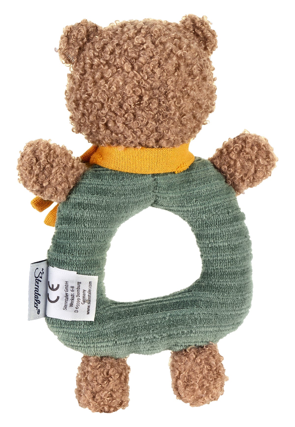 Hochet Ours Ben - 17 cm – vue 2