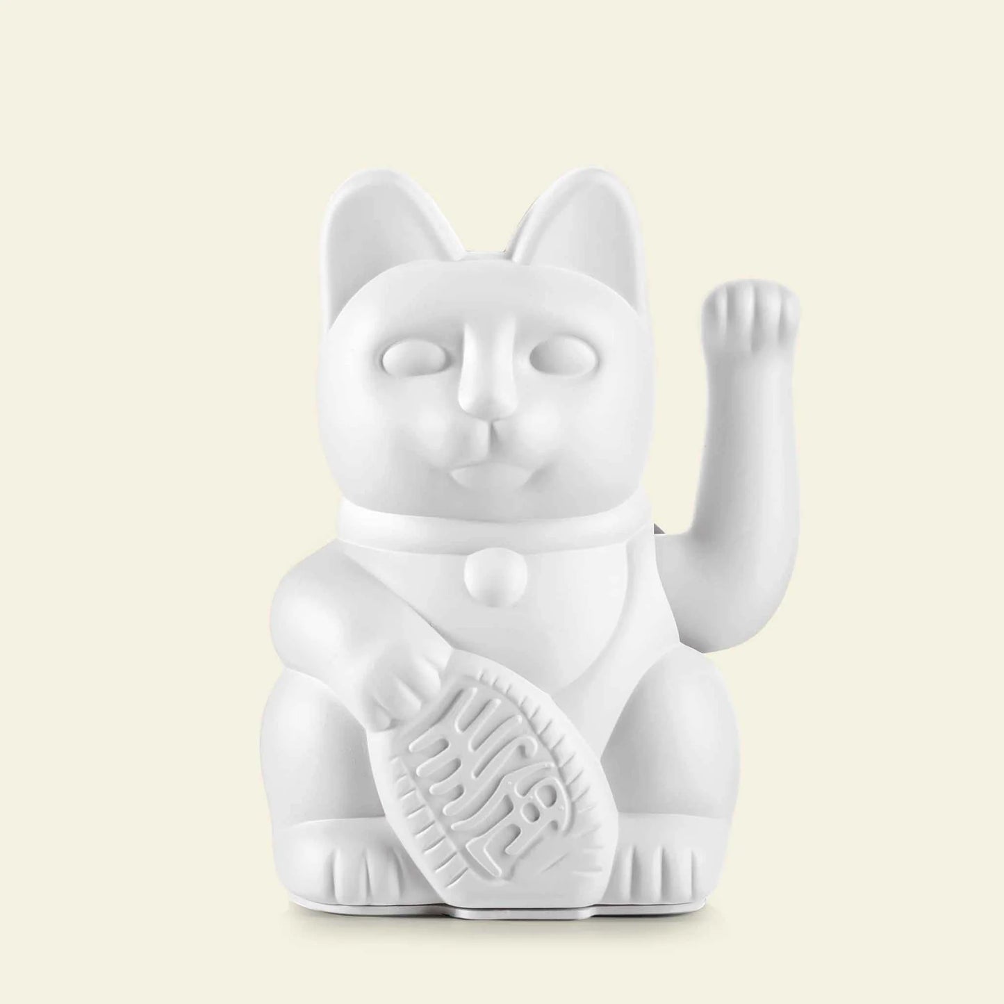Lucky white cat