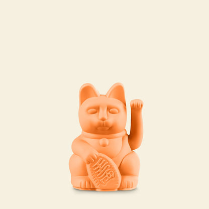 Mini Lucky Cat Peach