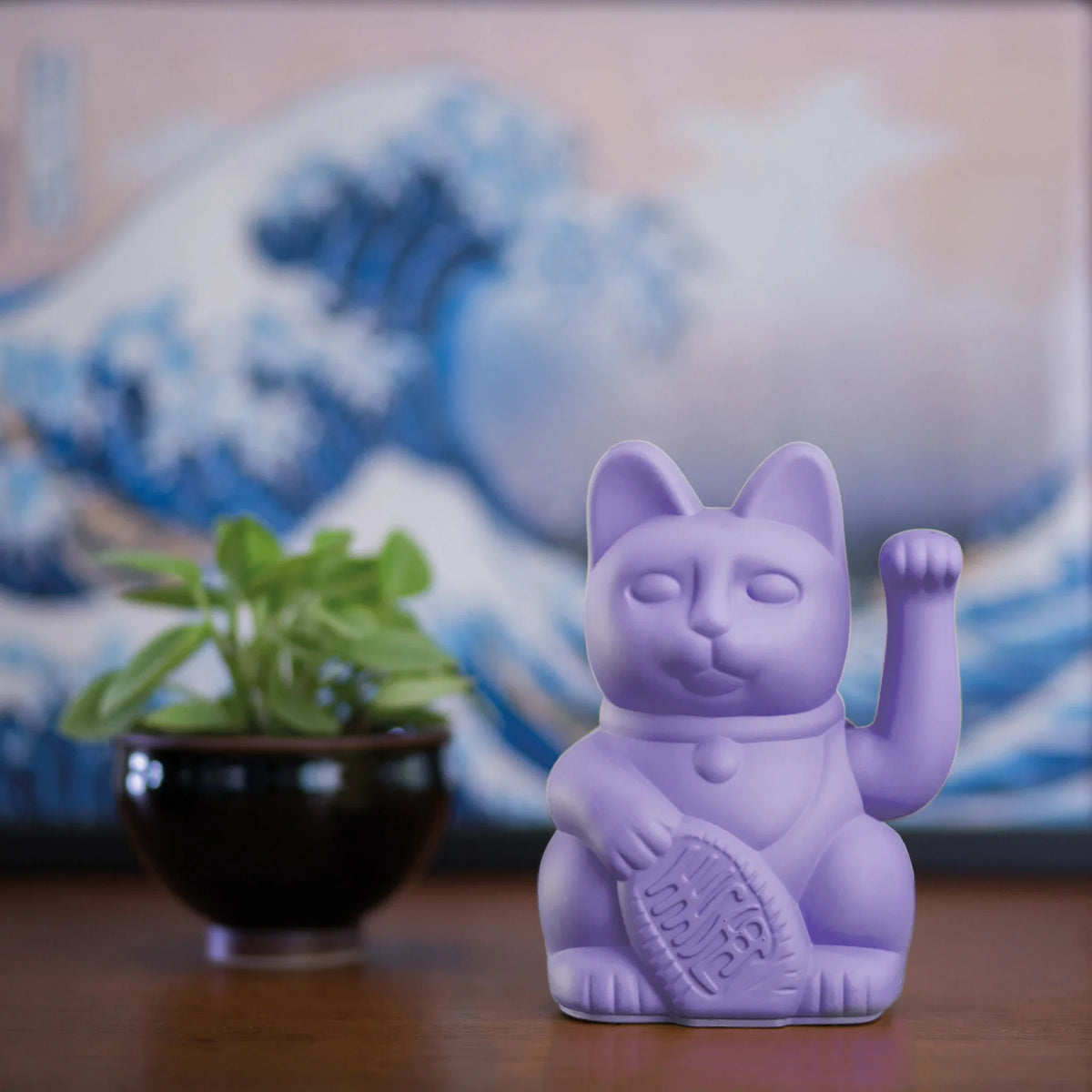 Lilac Lucky Cat