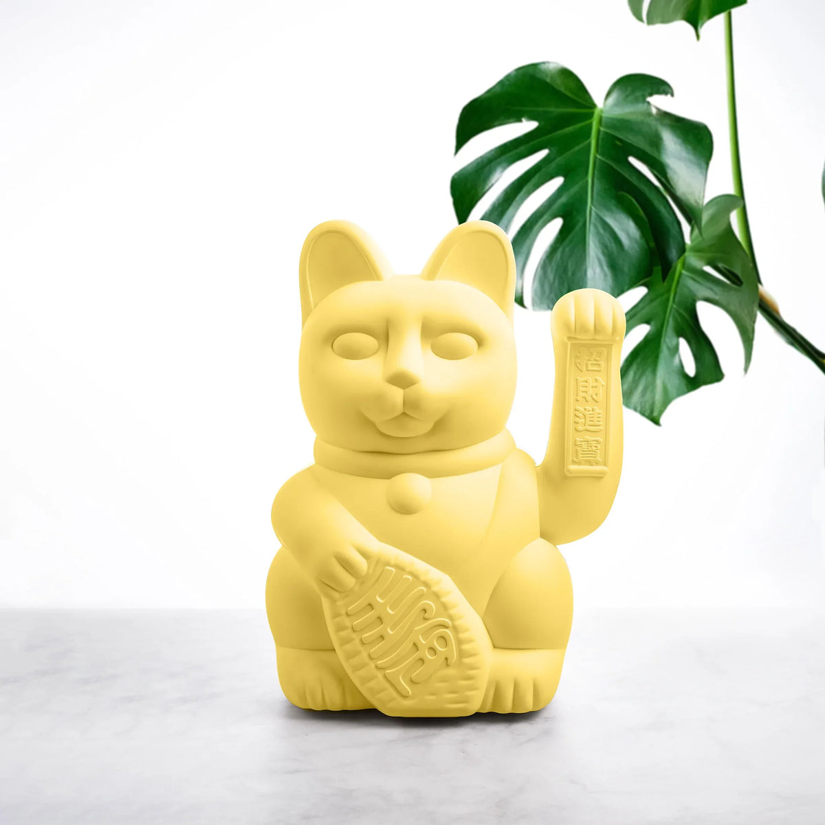 Big Yellow Lucky Cat