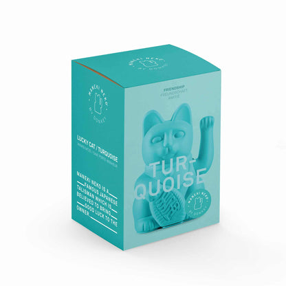 Lucky Turquoise Cat