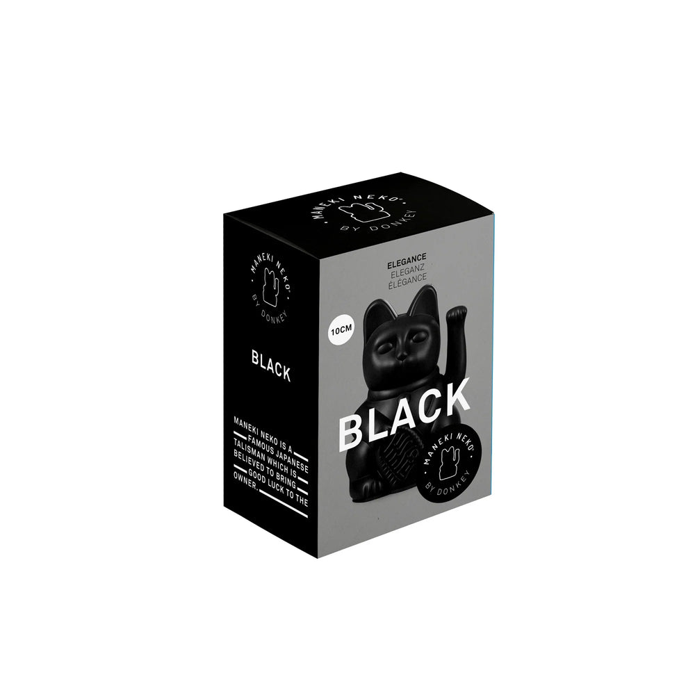 Mini Chat Chanceux Noir