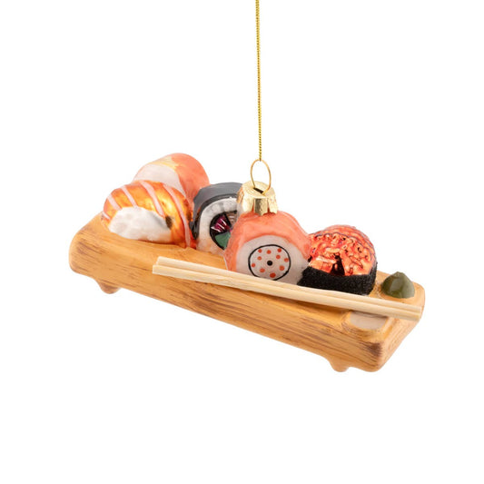 Sushi platter-shaped ball