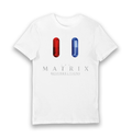 T-shirt adulte Matrix Resurrections pilules rouge et bleue