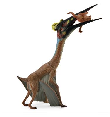Quetzalcoatlus und Beute - (XL)