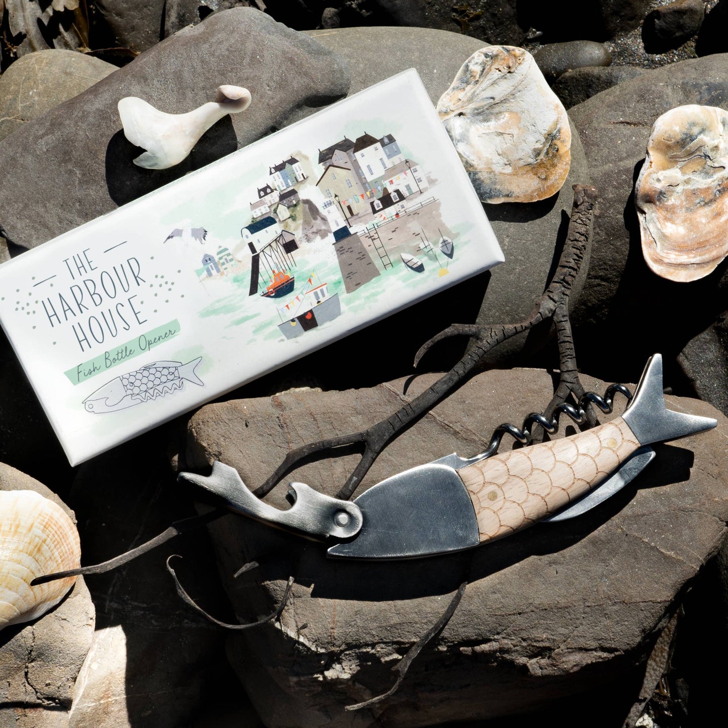 Sommelier Fish Corkscrew “The Harbor House”