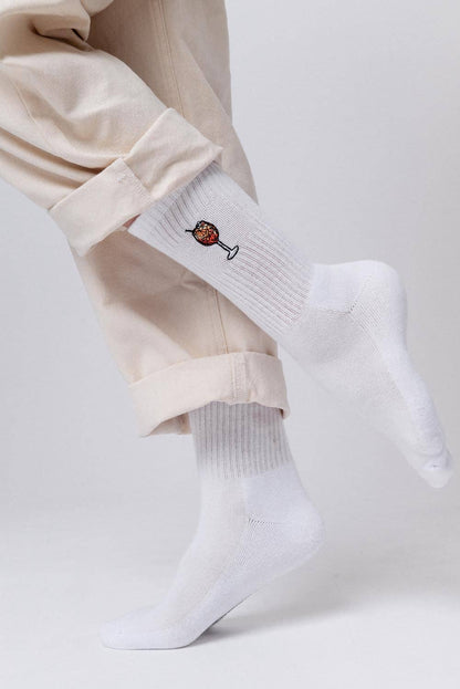 Spritz Embroidered Socks