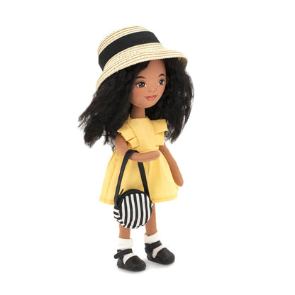 Tina-pop met gele jurk, 32 cm