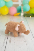 Bruine babyolifant pluche 