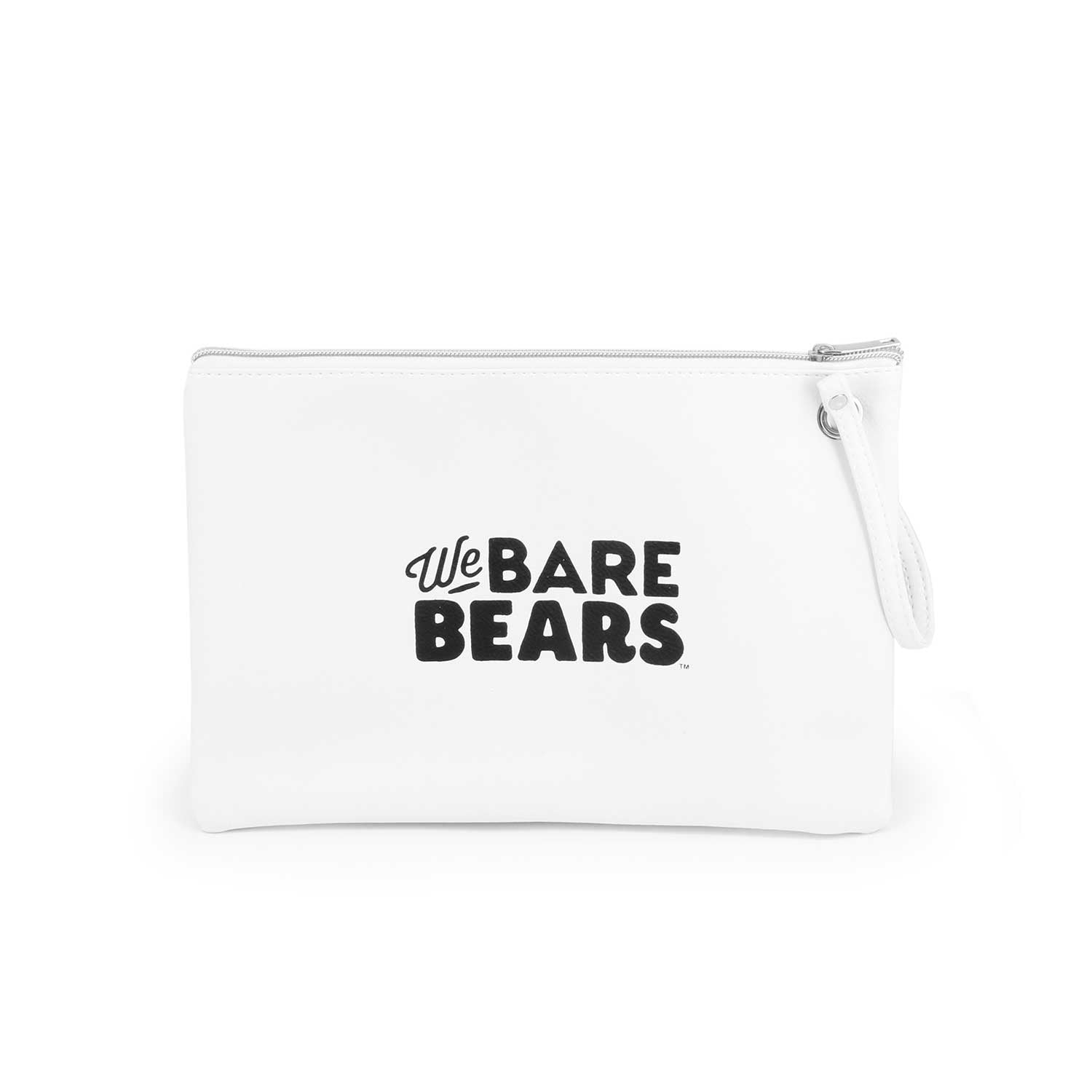Trousse de Toilette de Plage Sunny We Bare Bears « Ours Pour Un et Un Pour T'Ours Polaire » – Blanc