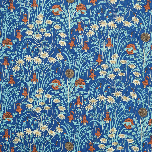 Recycled cotton tea towel - Meadow Flowers