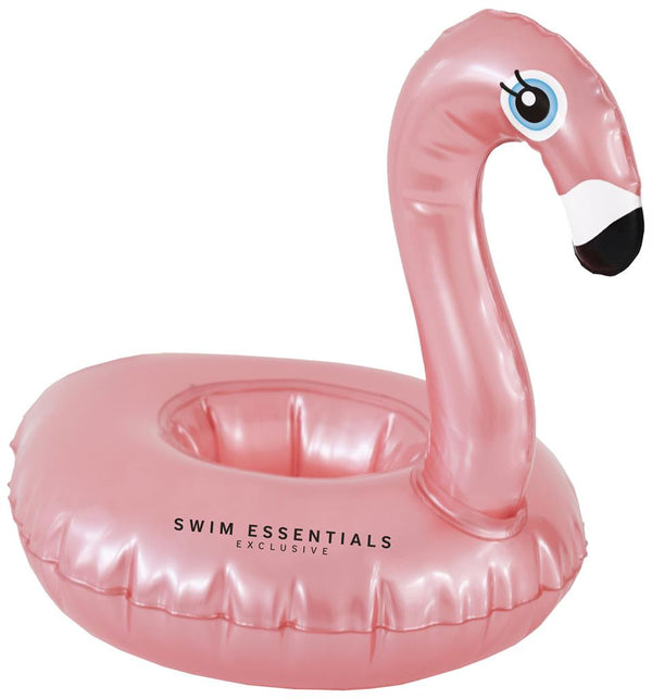 Flamingo bekerhouder - Roségoud