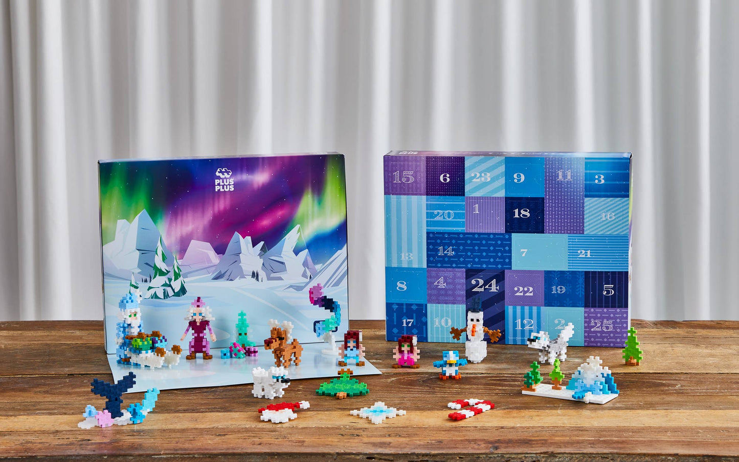 PLUS PLUS Advent Calendar "Northern Lights" 600p