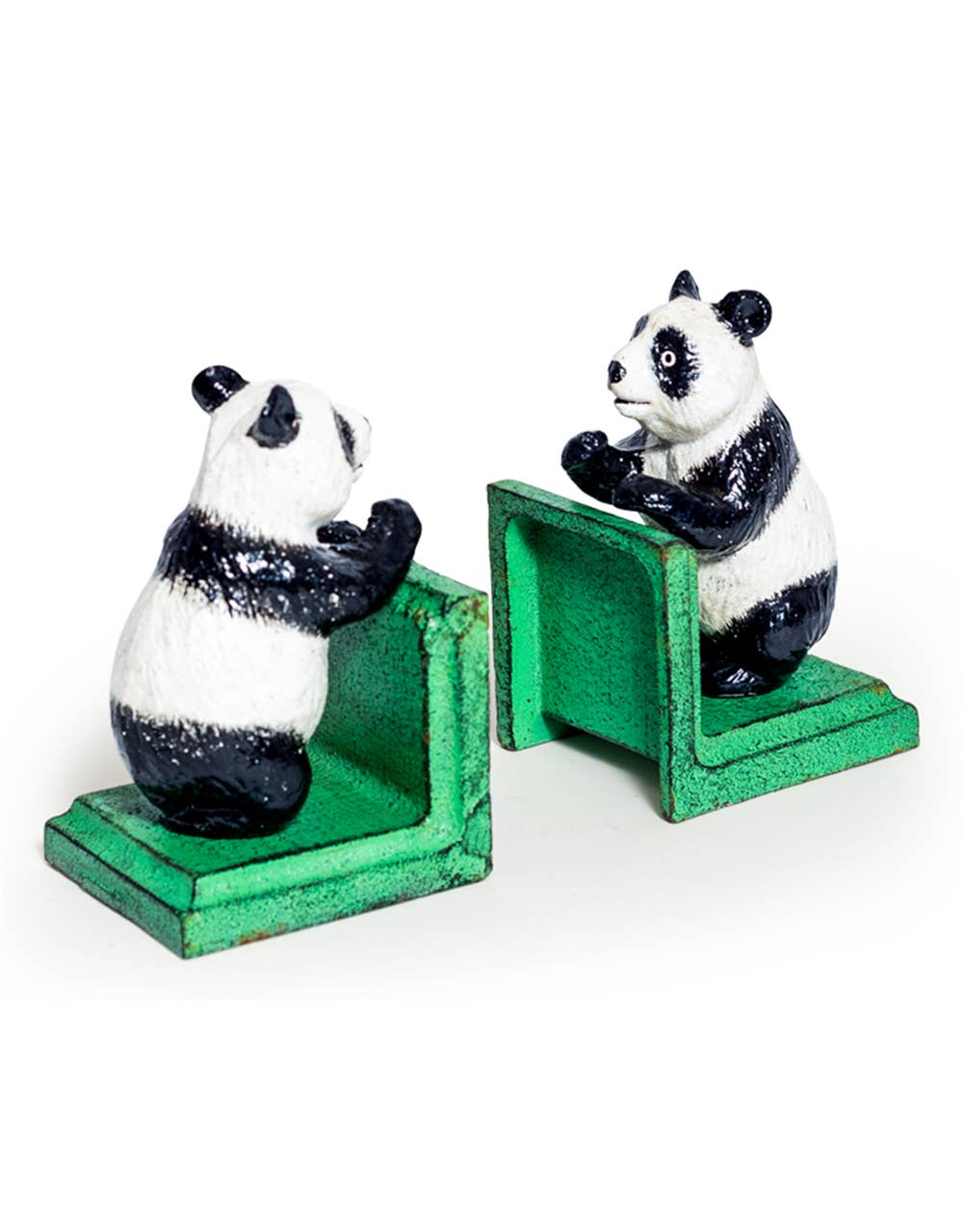 Paire de serre-livres Panda