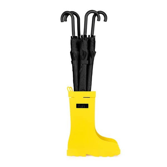 Umbrella stand Yellow rain boots